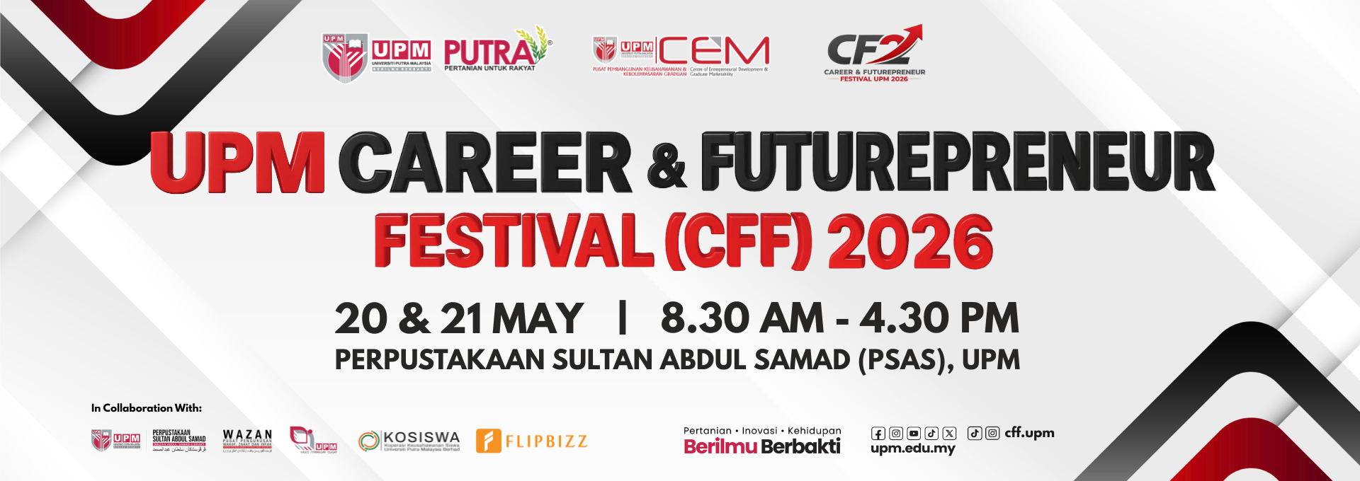 UPM CAREER & FUTUREPRENEUR FESTIVAL (CFF) 2026